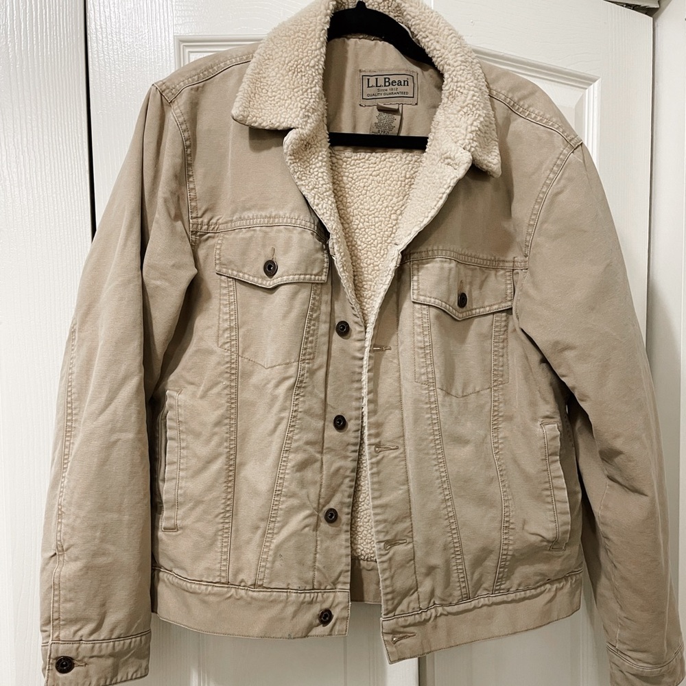 L.L.Bean Men’s Sherpa Bomber Jacket